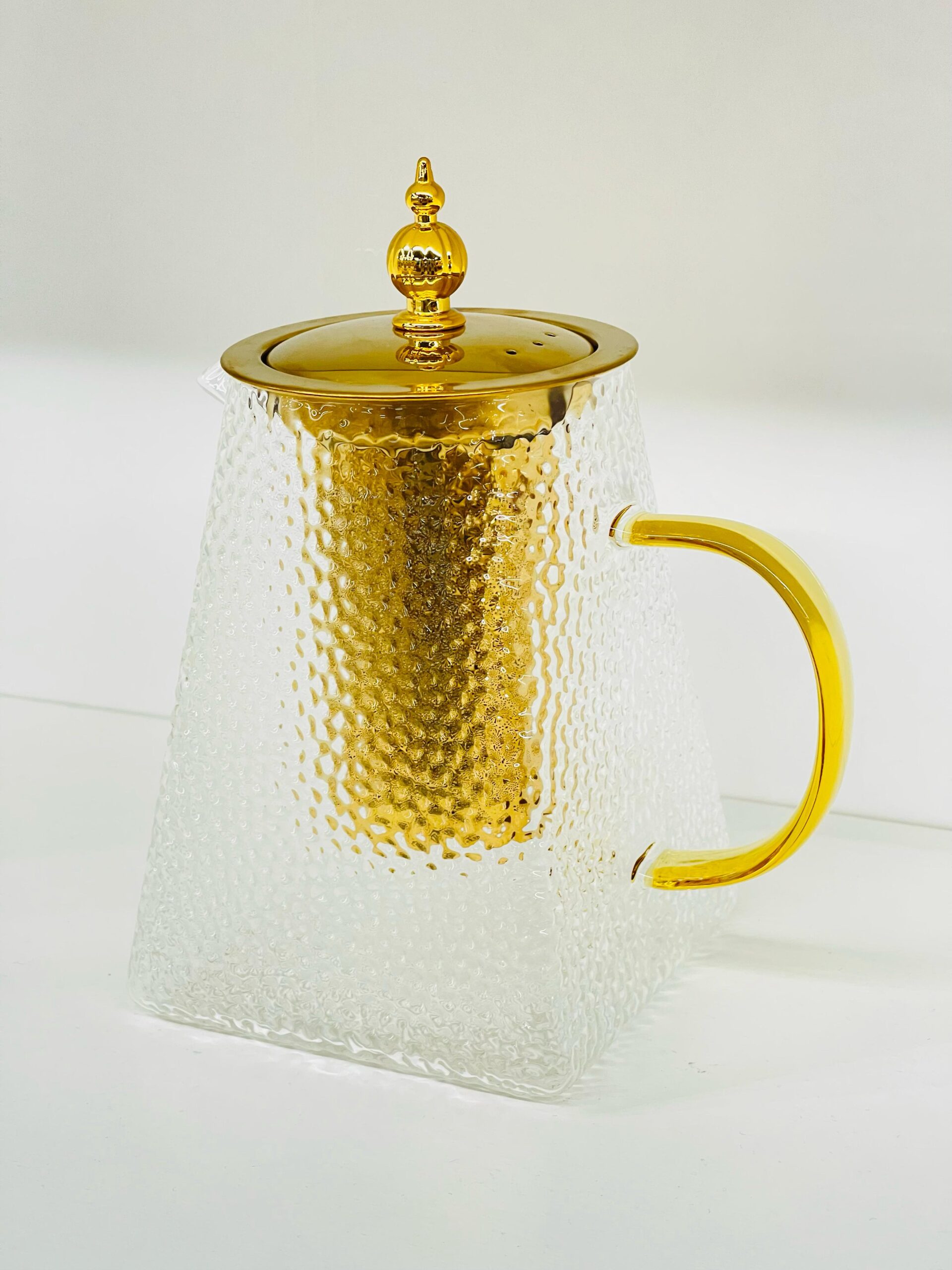 قوری پیرکس کف مربع